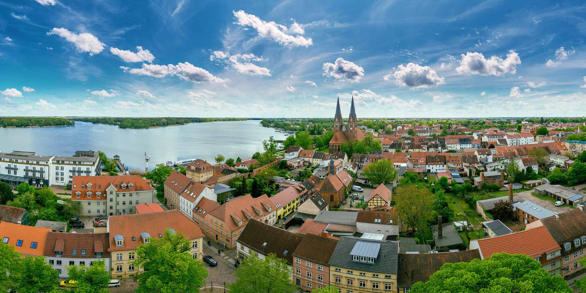 Krangen Luftansicht Rheinsberg
